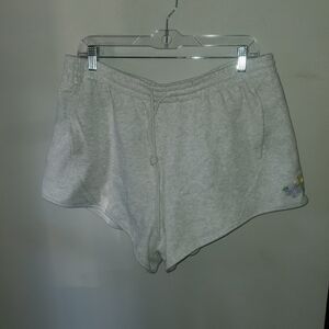 PINK Victoria's Secret Light Gray Athletic Shorts